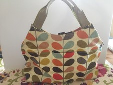 Orla Kiely Classic Multi Stem Large Shoulder Bag Rare! Original Colors | eBay US