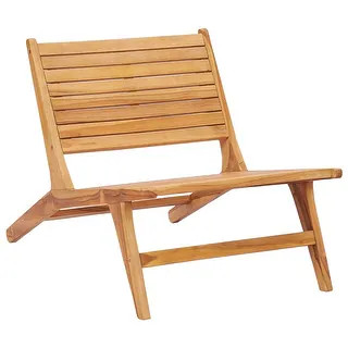 vidaXL Garden Chair Solid Teak Wood | Bed Bath & Beyond