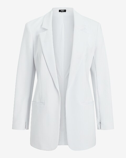 Columnist Open Front Blazer | Express