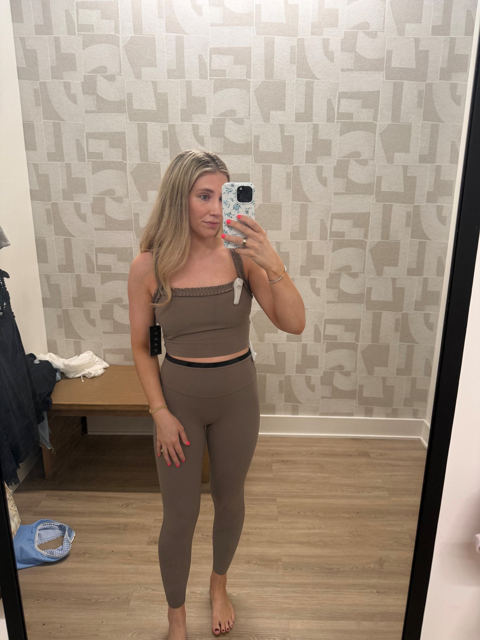 Buttterrrrr workout set! 
Medium top, small bottoms 

#LTKfitnessgoals #LTKmomlife #LTKootd