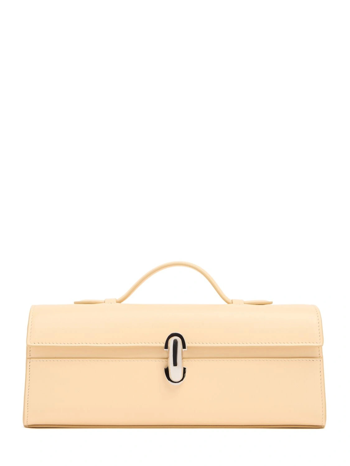 The Slim Symmetry Smooth Leather Bag | Luisaviaroma