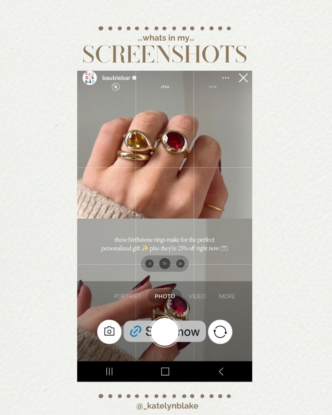 obsessed with this ring stack from Bauble Bar!

#LTKFindsUnder100 #LTKStyleTip