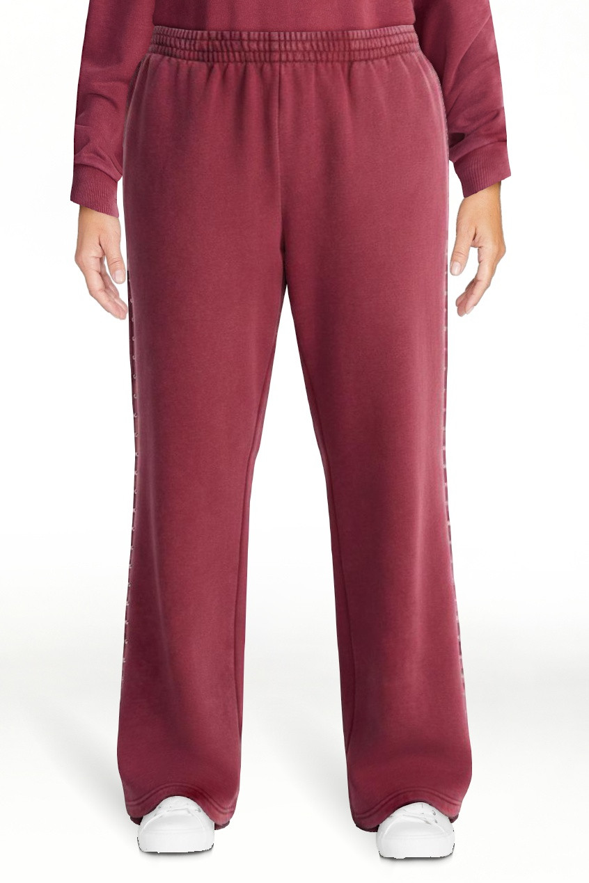 No Boundaries Mineral Wash Studded Sweatpants, 31" Inseam, Women's XXS-XXL | Walmart (US)