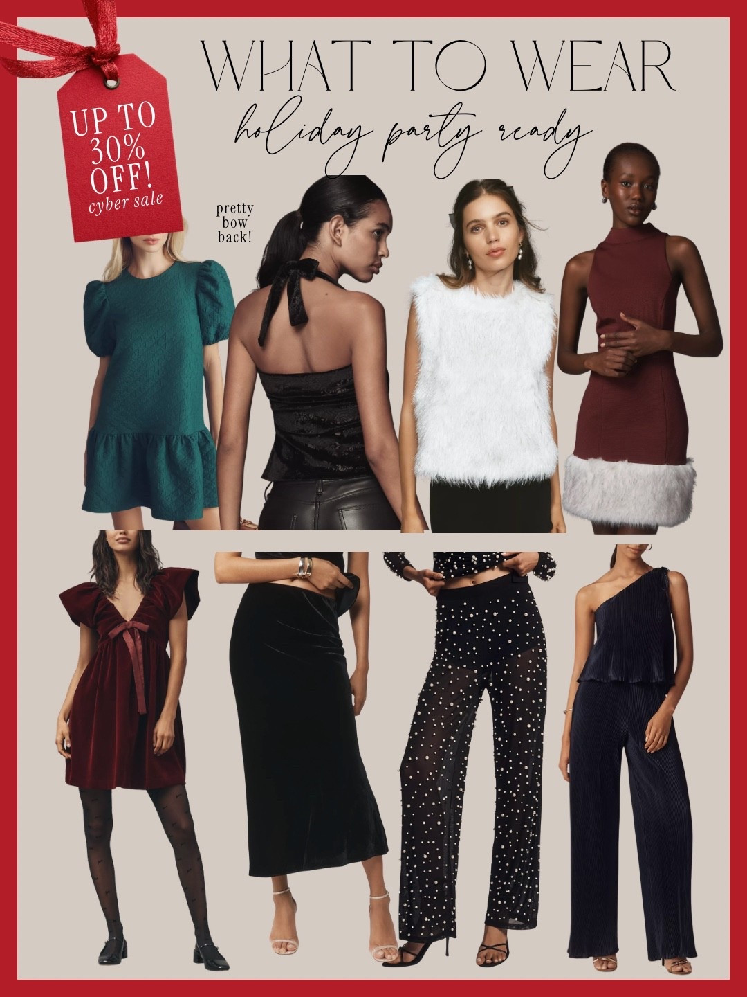 What to Wear: Holiday Party!  

Use my code SHELBI30!

#LTKootd #LTKSaleAlert #LTKHoliday