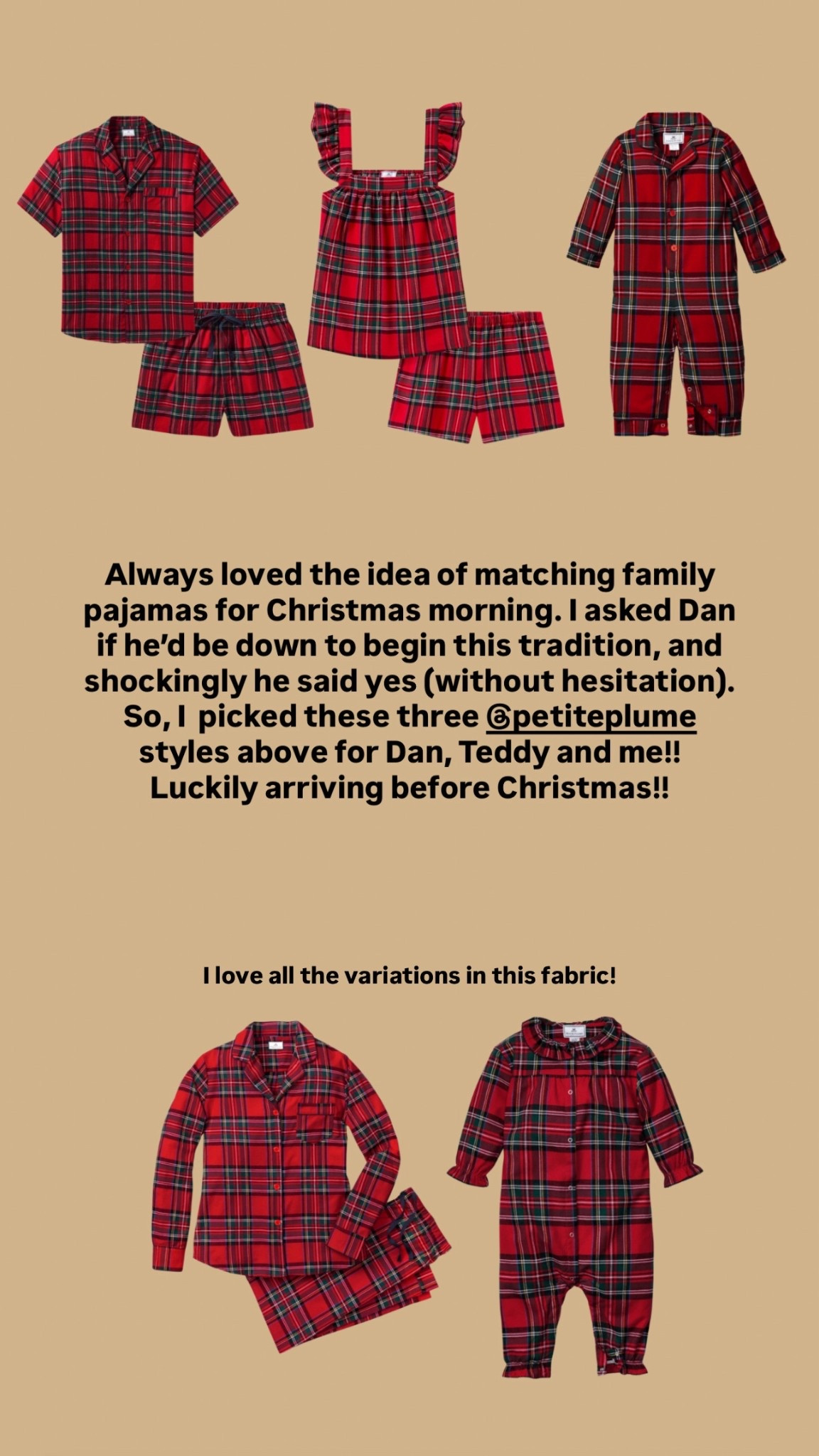 Matching family holiday pajamas I just ordered!

#LTKmomlife #LTKHoliday #LTKdayinmylife