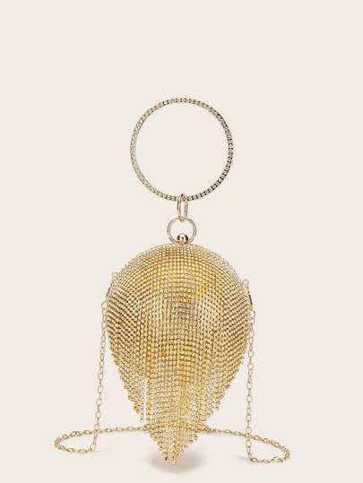 Mini Rhinestone Decor Chain Novelty Bag | SHEIN