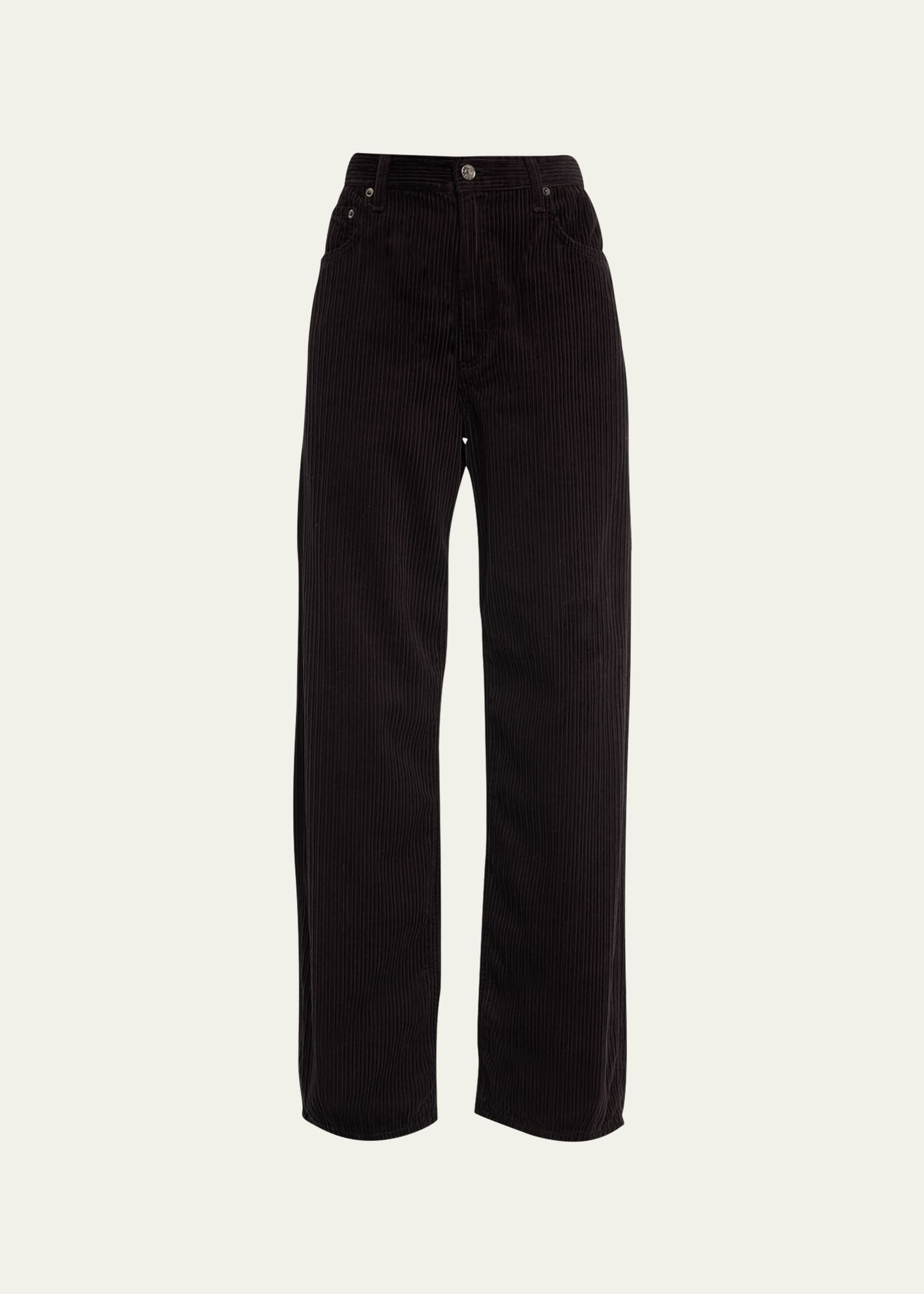 AGOLDE Low-Rise Baggy Corduroy Pants | Bergdorf Goodman