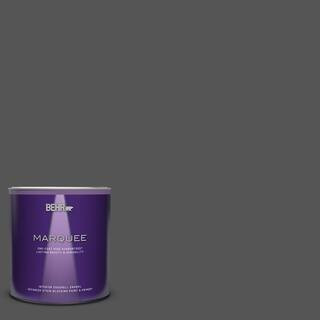 BEHR MARQUEE 1 qt. #PPU25-01 Carbon Copy Eggshell Enamel Interior Paint & Primer 245304 - The Hom... | The Home Depot