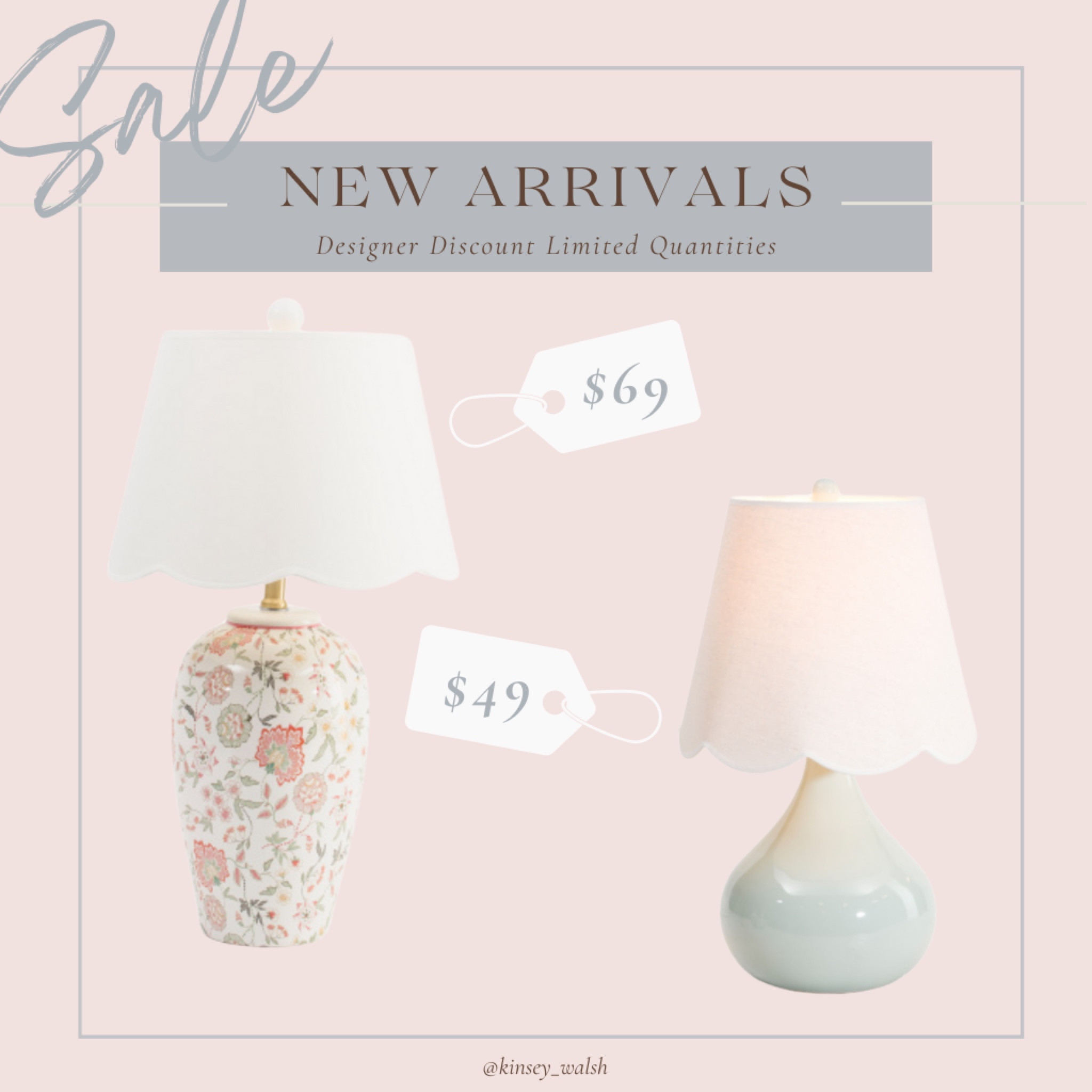 Scalloped lamps! Great designer quality lamps on a budget! 

#LTKFindsUnder50 #LTKHome #LTKFindsUnder100