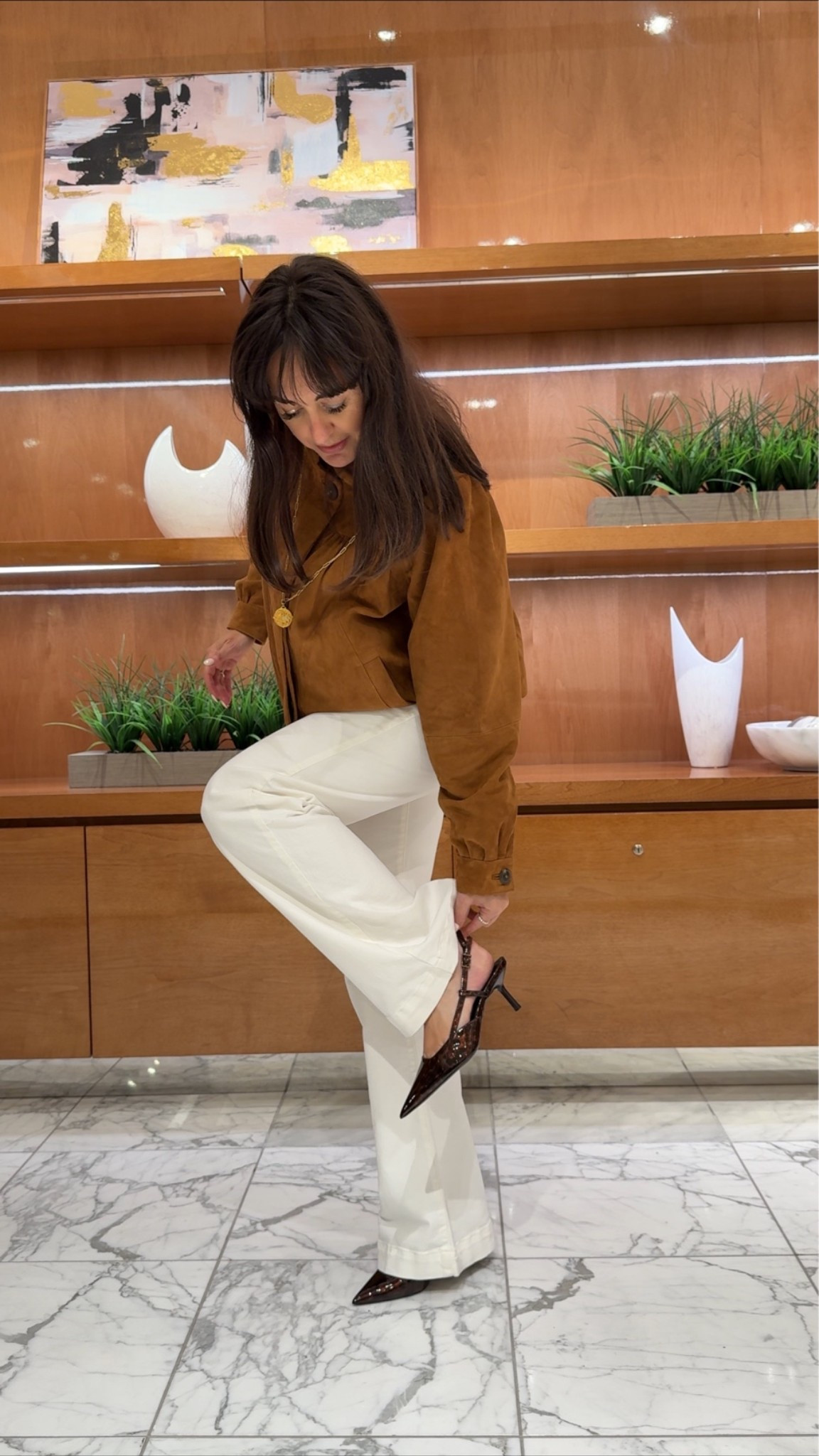 Nordstrom Anniversary Sale look I’m loving. ✨ This suede brown jacket & slingback pumps are the perfect combo. Polished, timeless, and so good for dressing up your everyday.

#LTKootd #LTKSaleAlert #LTKSeasonal