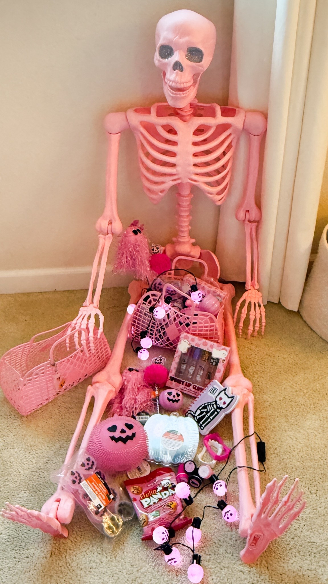 #pinkboobasket #pinkboobasketideas #pinkhalloween #boobasket #boobasketsforgirls #boobasketsfortweens #boobasketsfortweens #pinkspookybasket #spookybasket #pinkhalloween #pinkskeleton #pinkjellybag #michaelshalloween #halloween2025 

#LTKSeasonal #LTKKids #LTKHalloween