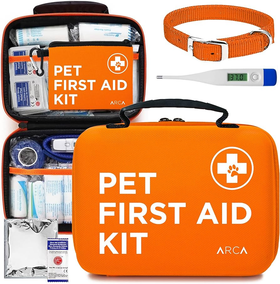 Cat & Dog First Aid Kit for Car -Home Office Travel Car First Aid Kit Emergency Kit Dog Travel Ki... | Amazon (US)