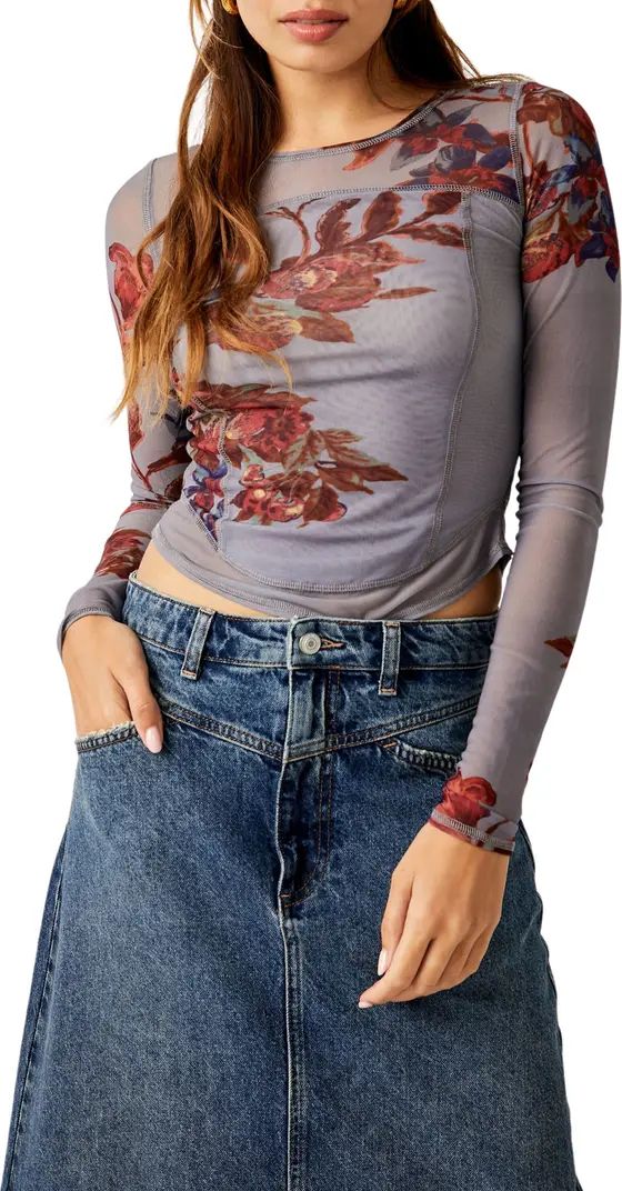 Betty's Garden Mesh Top | Nordstrom