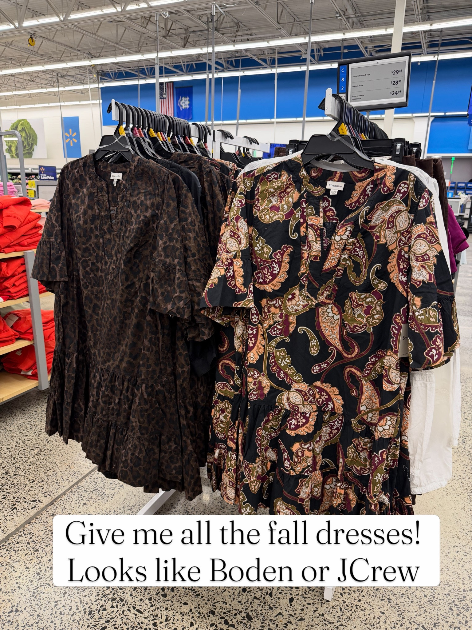 Fall dresses at Walmart #walmartfashion