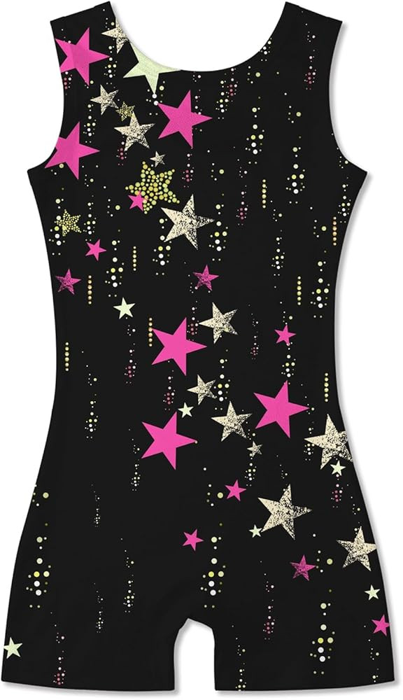 Idgreatim 2-10 Years Gymnastics Leotards for Girls Sparkly Biketards Unitards Athletic Tumbling O... | Amazon (US)