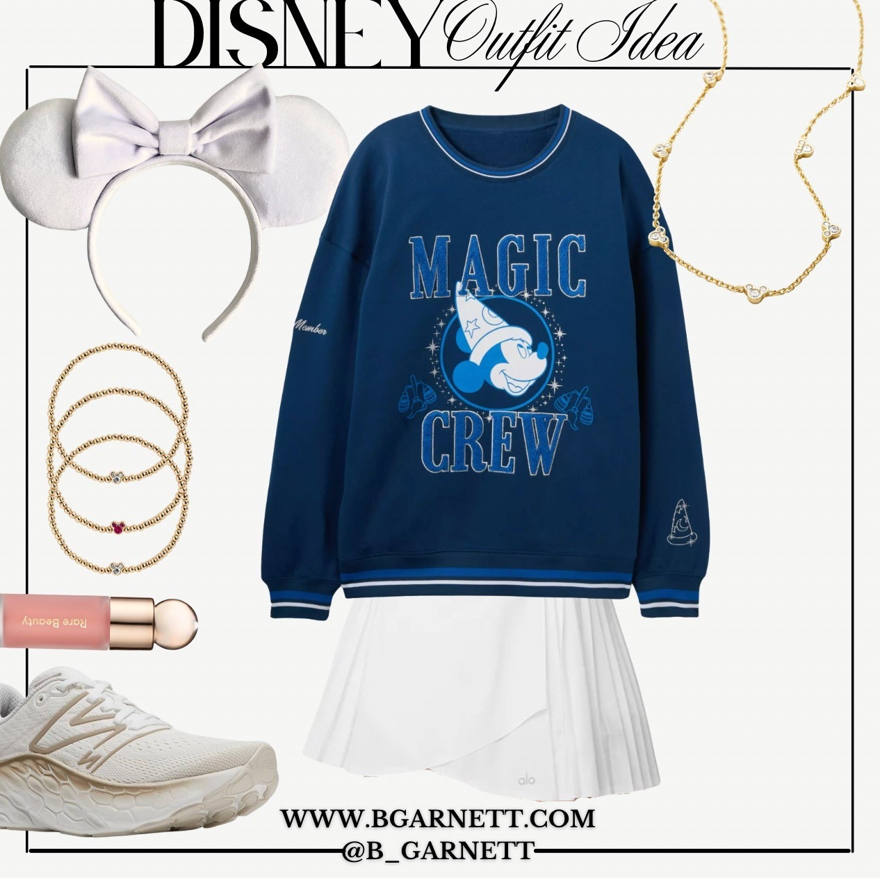 Disney Outfit idea 

Disney Outfit | theme park outfit | WDW outfit | matching set | Mickey ears | Crewneck sweatshirt | new balance 530 | Amazon set | Disneyland outfit | Disney world | Disney | Minnie ears | WDW | Disney world outfit | Disneyland outfit 

#LTKTravel #LTKgrwm #LTKootd