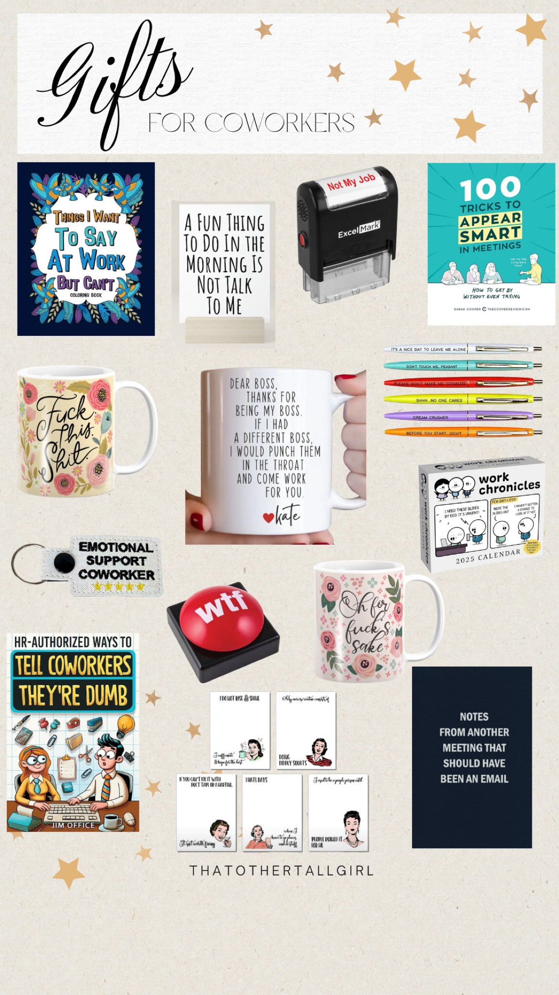 Gifts for  coworkers 

#LTKWorkwear #LTKGiftGuide