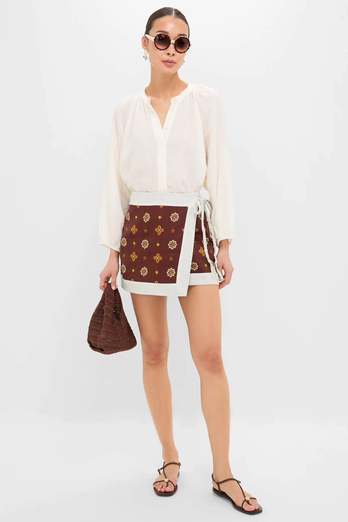 Light Tortoise Lily Sunglasses | Tuckernuck (US)