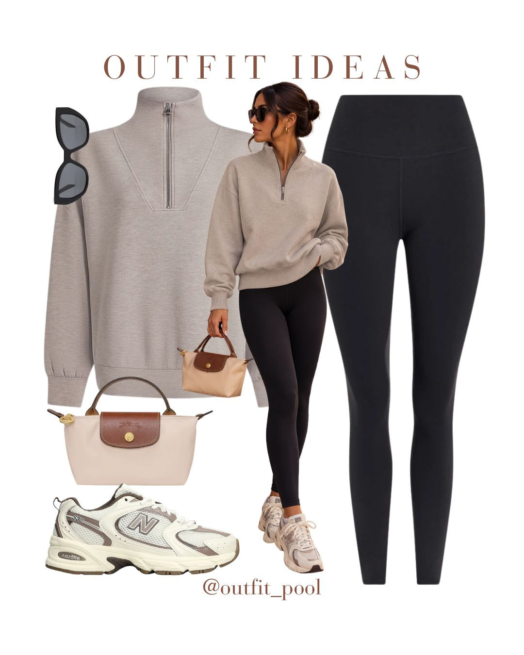 **3 leggings outfits for fall 🍂🖤**

Leggings don’t have to mean just athleisure — with the right layers, they can be **chic, cozy, and totally fall-ready.** ✨

🖤 **Look 1 — Oversized blazer:** Pair leggings with an oversized blazer, simple top, and loafers for an elevated everyday look.

🤎 **Look 2 — Cozy sweater:** Add a chunky knit sweater and ankle boots for the ultimate cozy fall outfit.

🍂 **Look 3 — Long coat:** Style leggings with a fitted top, long coat, and knee-high boots for a sleek, polished look.

Three easy formulas to make your leggings work beyond the gym. 🤎

**SEO keywords:**

* Leggings outfits for fall
* Fall leggings outfits
* How to style leggings
* Fall outfit ideas
* Cozy fall outfits
* Casual fall outfits
* Chic leggings outfits
* Fall fashion 2026
* Pinterest fall outfits
* Fall wardrobe essentials

✨ Save this for your next fall outfit inspo!

💌 Comment **“link”** and I’ll DM you the details.
🛍️ Shop these finds through my **Storefront — link in bio.**
 

 #LTKgrwm #LTKootd #LTKPetite