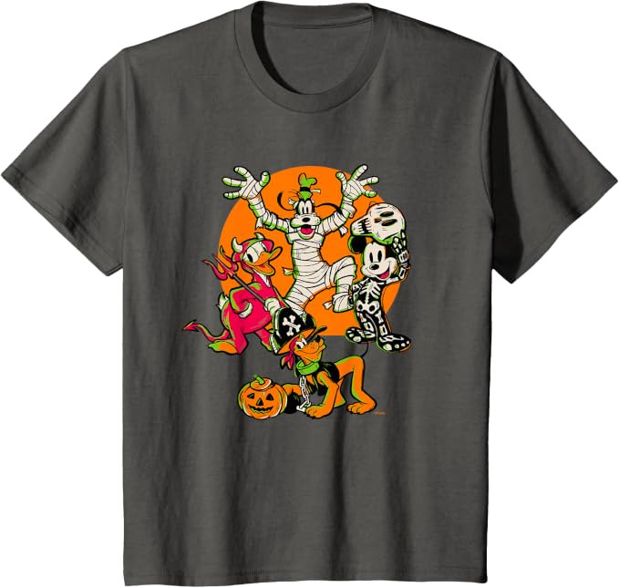 Disney 100 Mickey Donald Goofy & Pluto Halloween Costumes T-Shirt | Amazon (US)