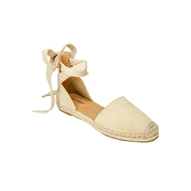 Comfortview Women's Wide Width The Shayla Flat Espadrille Shoes | Walmart (US)