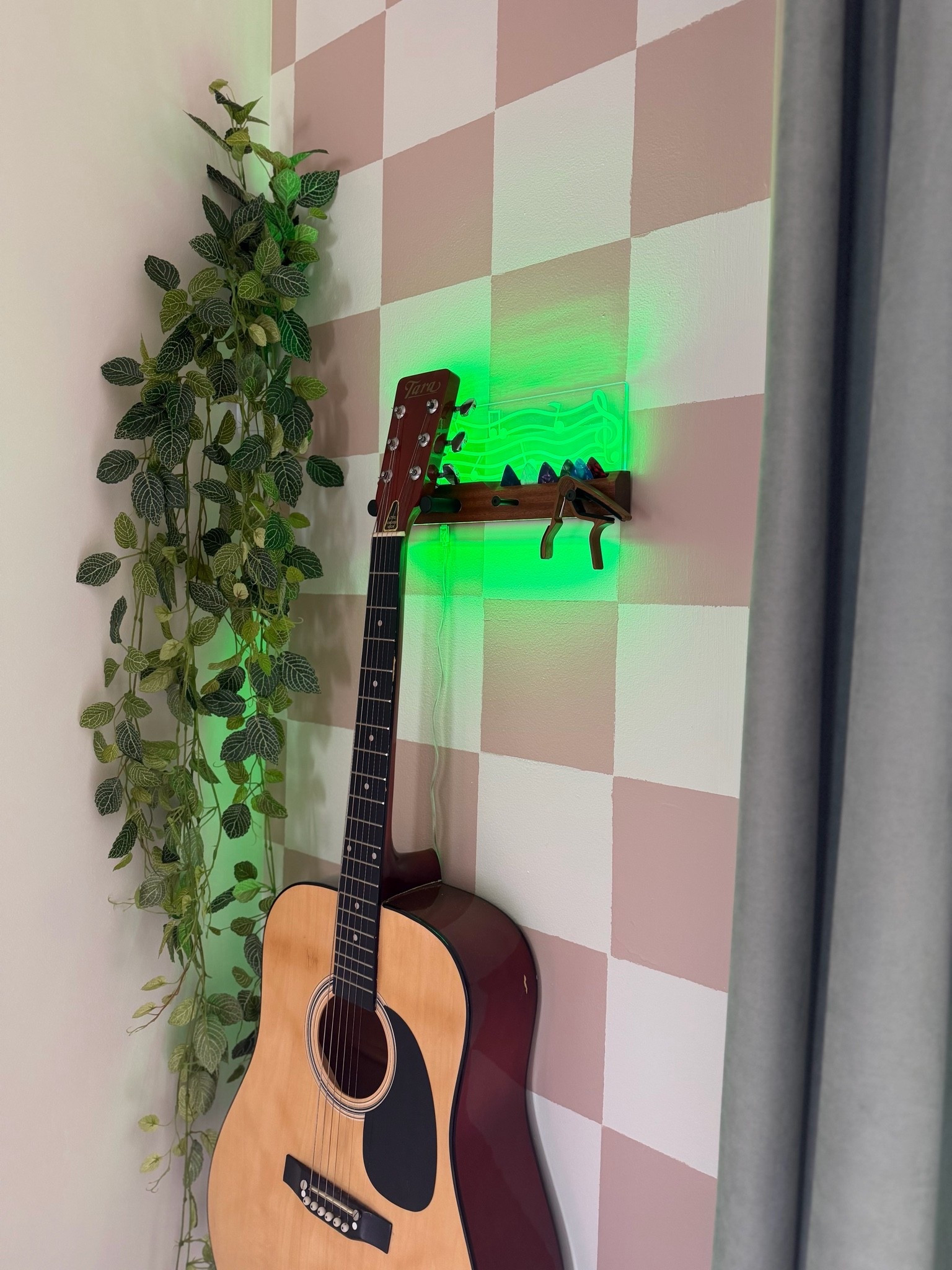 Light up guitar wall mount @amazon find #amazonhome