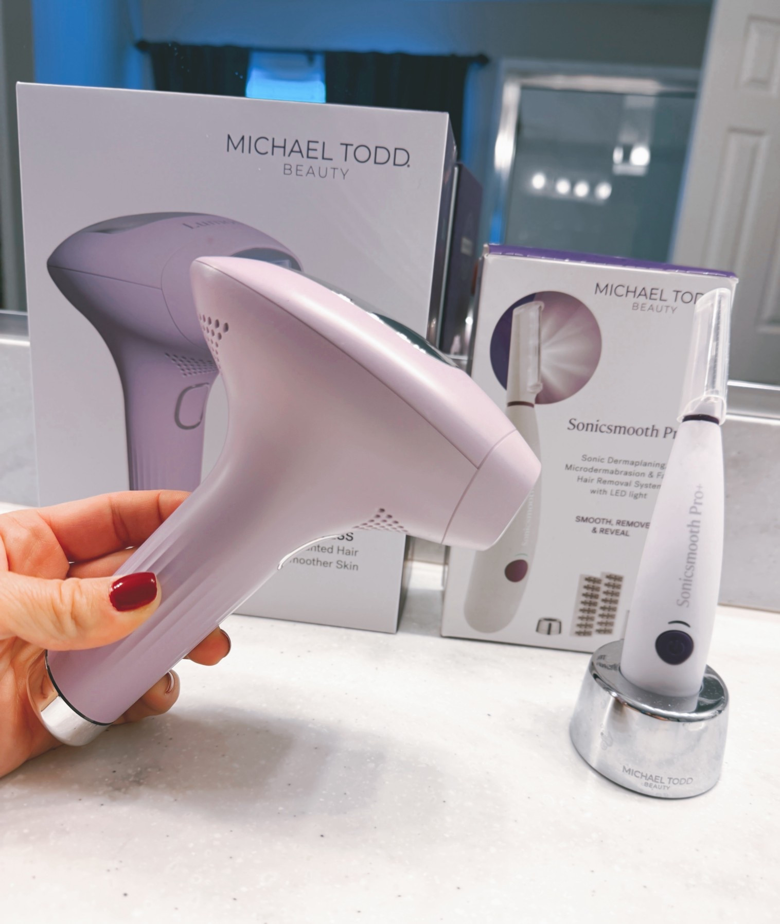 Beauty products I am 100% be bringing into the new year! *Instantly throws away all old face razors* My face feels sooo smooth, I use this to dermaplane once a week! And I’m loving the results I’m getting so far from the hair removal system! Plus they are still having a great sale!! #glowingskin #beautyessentials #winterskincare

#LTKBeauty #LTKselfcare #LTKSaleAlert