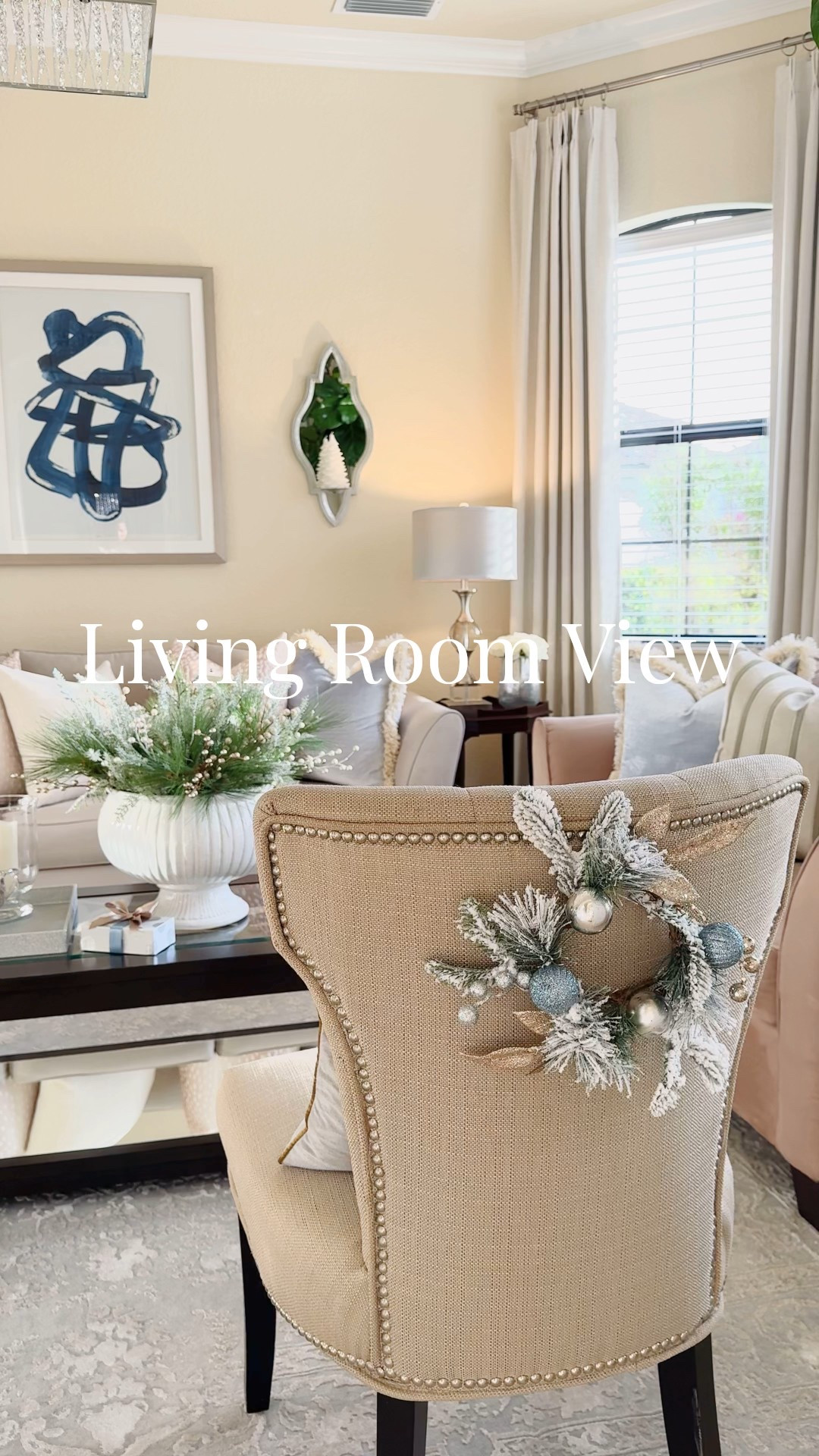 Christmas Living Room View!🌲✨

2025 Christmas Decor in Our Formal Living Room | Entryway! Color palette: blue, brown, ivory, champagne gold, and silver! Simple satin bows add a touch of nostalgia throughout the space!💙🤎🩵

2025 Christmas Decor | Holiday Decor | Christmas Tree | Christmas Tree Ornaments | Satin Ribbon | Blue & Brown Christmas Decor | DIY Christmas Bows | Amazon Home #FoundItOnAmazon #AmazonFinds


   

#LTKSeasonal #LTKHoliday #LTKHome