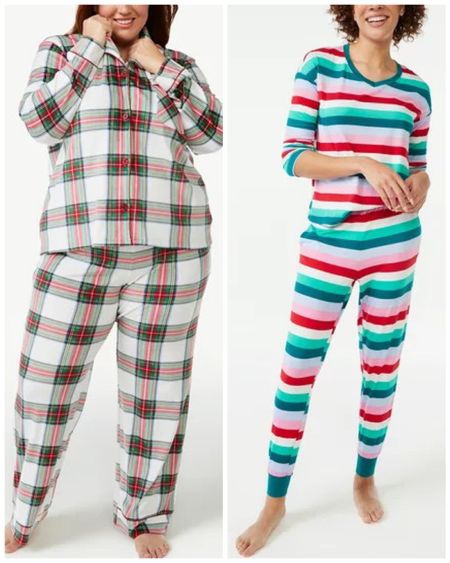 Cutest festive pajamas 

#LTKunder50