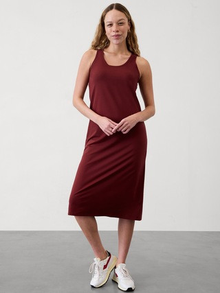Essential Midi Scoop Dress | Athleta