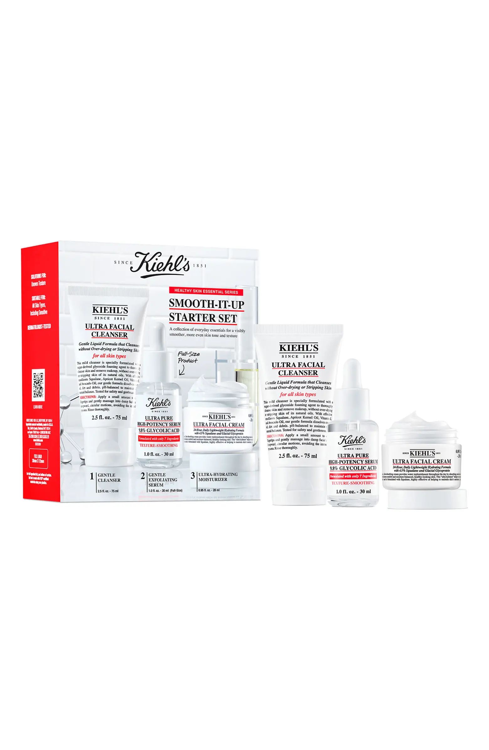 Kiehl's Since 1851 Pure Serum Texture Skin Care Set USD $73 Value | Nordstromrack | Nordstrom Rack