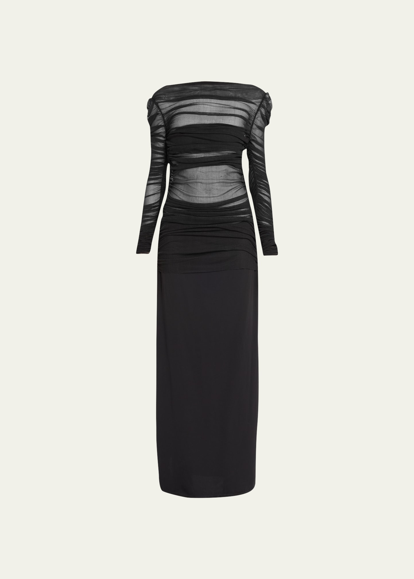 Christopher Esber Tulle Column Dress | Bergdorf Goodman