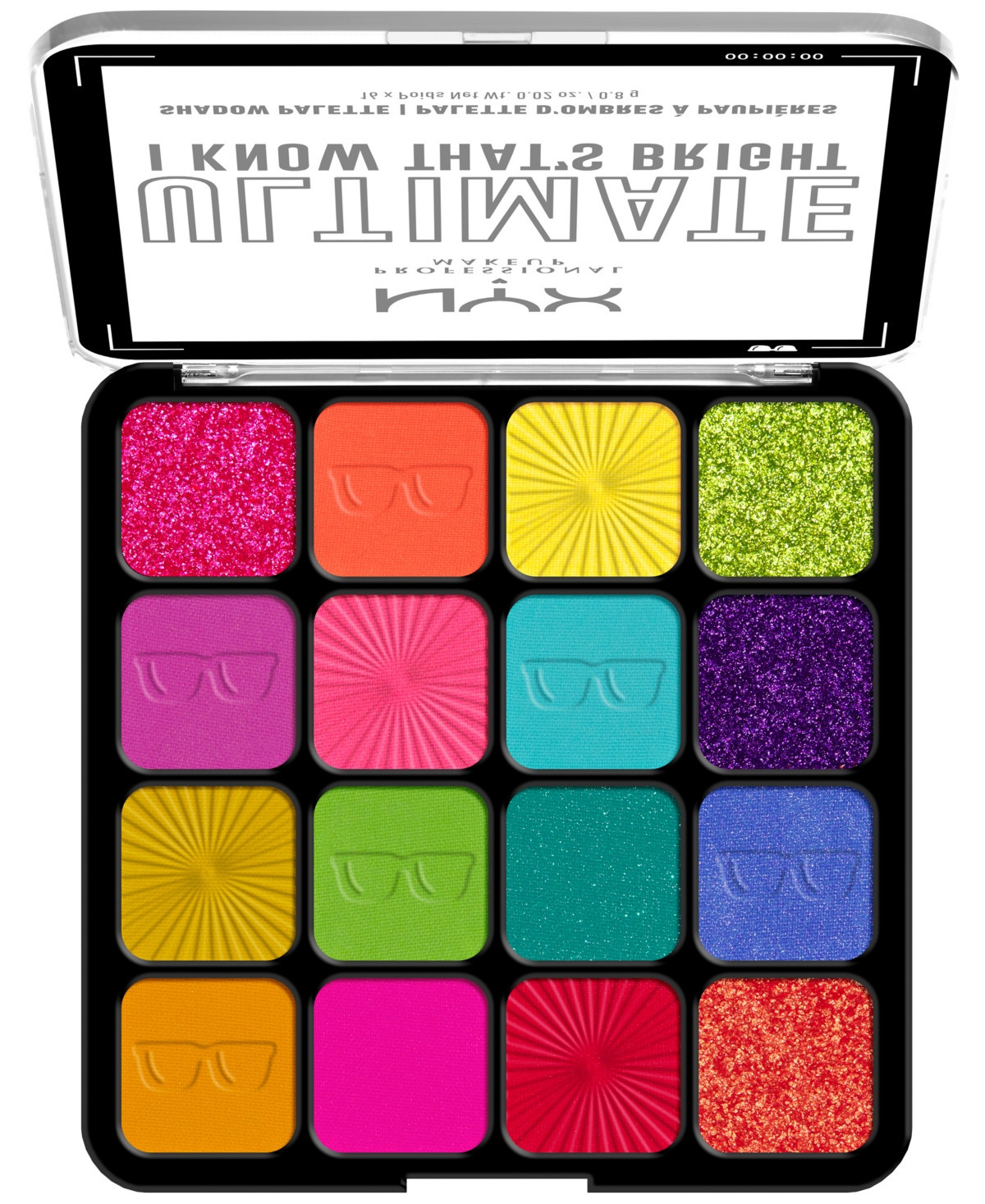 Nyx Professional Makeup Ultimate Shadow Palette - I Know That's Bright - I Know Thats Bright | Macy's