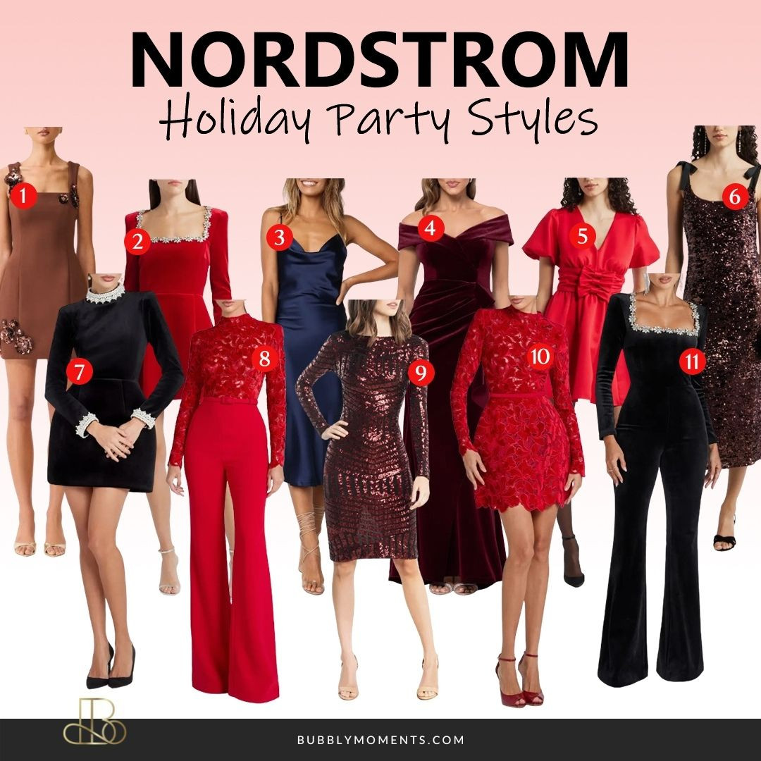 Holiday party season is here ✨ If you’re looking for easy, stylish Holiday Party outfits, I’ve rounded up chic finds from Nordstrom that work for all kinds of celebrations. These styles are perfect for office parties, family gatherings, dinner dates, and festive nights out.
From classic dresses to statement tops and polished accessories, each piece is simple to style and easy to rewear throughout the season. Whether you prefer timeless looks or a little festive detail, these outfits help you feel confident and party-ready without overthinking your look. Save this post for holiday outfit inspiration or when you need a quick go-to party style. Tap to shop and find holiday looks you’ll reach for again and again ✨
#LTKHoliday #LTKParties #LTKStyleTip #holidayparty #holidaystyle #partyoutfits #holidayoutfits #nordstromstyle #nordstromfinds #festivefashion #partywear #winterfashion #styleinspo #outfitideas #chicstyle #holidaylooks 

 
