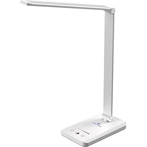 LED Desk Lamp, Desk Lamps for Home Office with USB Charging Port and 3000mah Battery, Eye-Caring ... | Amazon (US)
