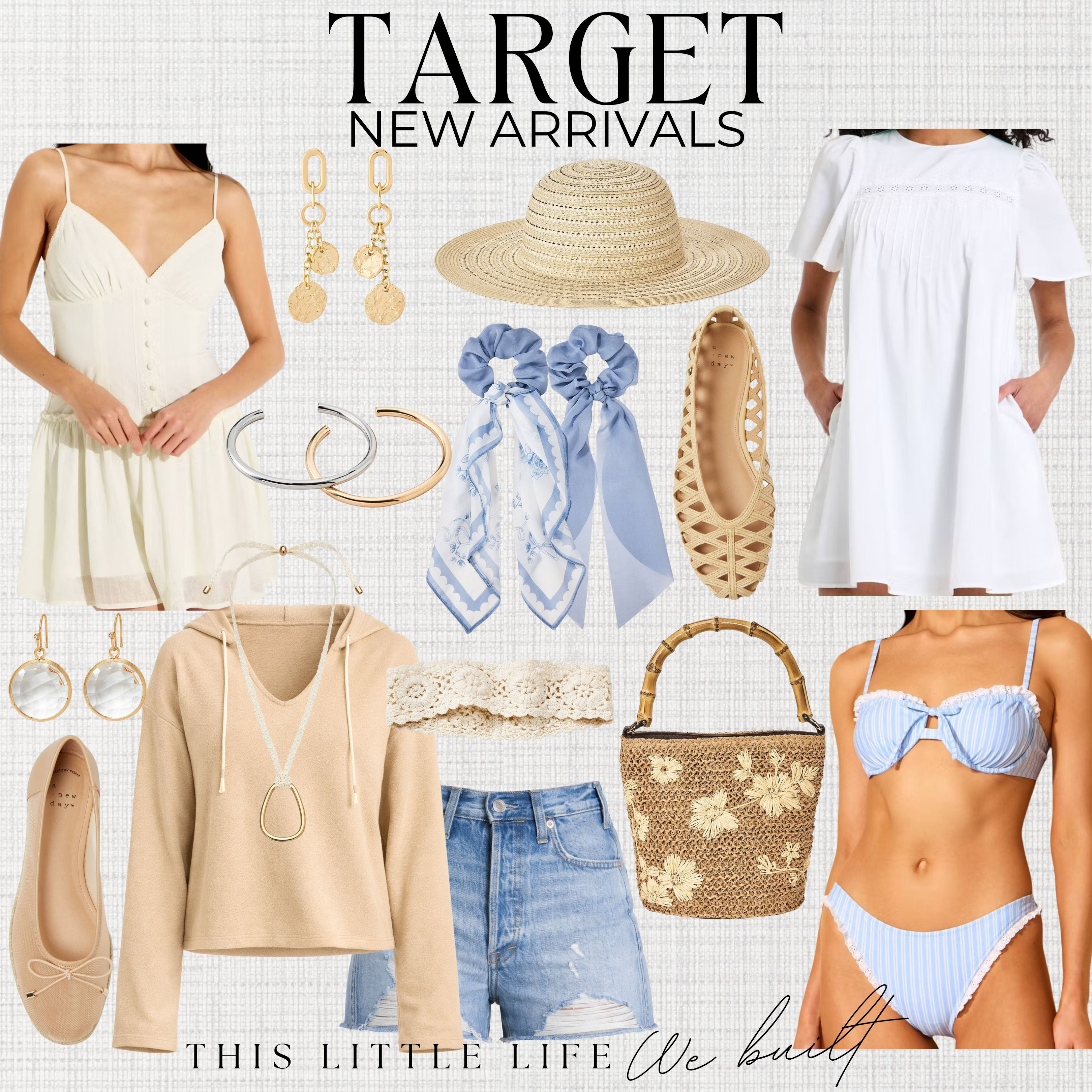 New Spring and Summer Fashion Arrivals from Target!
Target Fashion / Target Summer / Lightweight Knit Sweaters / Flowy Midi Dresses / Linen Button-Up Shirts / Neutral Blazers / Wide-Leg Pants / Cropped Cardigans / Floral Dresses / Ribbed Tank Tops / Denim Jackets / Soft Pastel Tops / White Jeans / Relaxed Jumpsuits / Ballet Flats / Loafers & Mules / Neutral Sneakers / Strappy Sandals / Woven Handbags / Straw Totes / Crossbody Bags / Layered Gold Jewelry / Delicate Necklaces / Statement Earrings / Silk Hair Scarves / Oversized Sunglasses / Lightweight Spring Jackets
 

 #LTKootd #LTKSeasonal