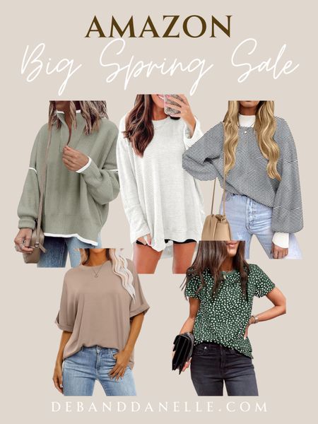 These shirts from Amazon are perfect for layering for Spring! #bigspringsale #springoutfit #traveloutfit 

#LTKSeasonal #LTKsalealert #LTKmidsize