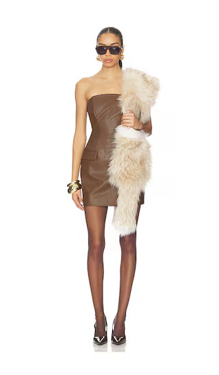 Faux Fur Cream Boa | Revolve Clothing (Global)