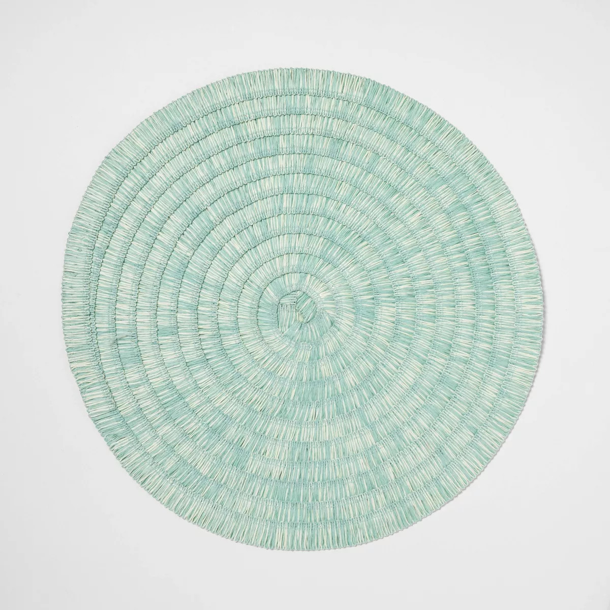 13.75" Paper Charger Placement Aqua Blue - Sun Squad™ | Target