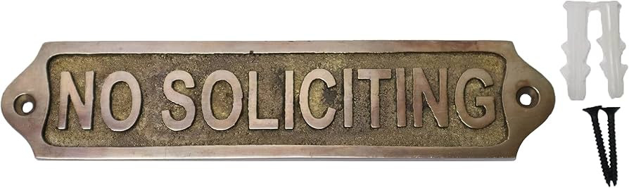 Savi Home Sam Star Brass Metal Door Sign Plaques|Antique Finish|Easy DIY Installation Plaques|Bes... | Amazon (US)