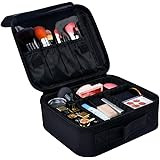 Travel Makeup Train Case Makeup Cosmetic Case Organizer Portable Artist Storage Bag 10.3'' with A... | Amazon (US)
