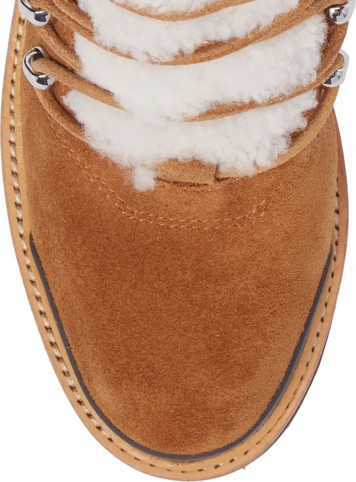 Izzie Genuine Shearling Lace-Up Boot | Nordstrom