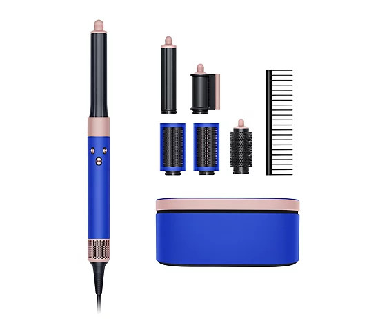 Dyson Airwrap Multi-Styler Blue Blush with Complimentary Comb - QVC UK | QVC UK