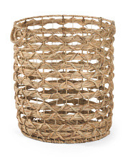Large Weave Storage Basket With Handles | TJ Maxx