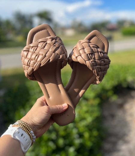 Cute comfy sandals under $25 from Target \\ run tts and come in several other colors

#LTKunder50 #LTKFind #LTKshoecrush