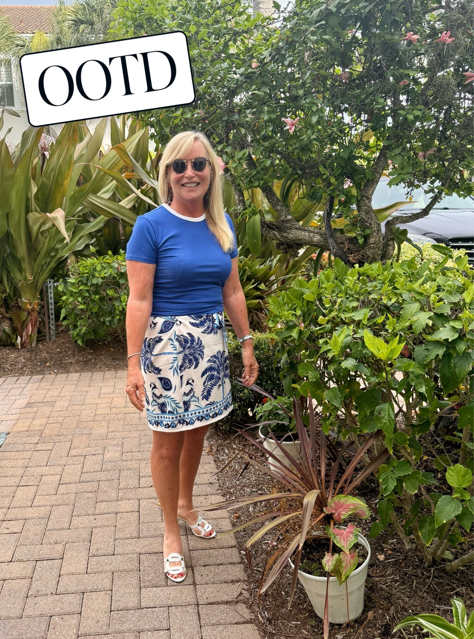 Heading out for a day of errands and book club. I love the high/low combination of this outfit. Amazon skirt, Athleta top, Jimmy Choo shoes. Summer Outfit. Vacation Outfit.

#LTKootd #LTKOver40