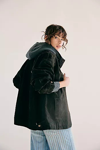 We The Free Bibi Swing Wax Jacket | Free People (UK)