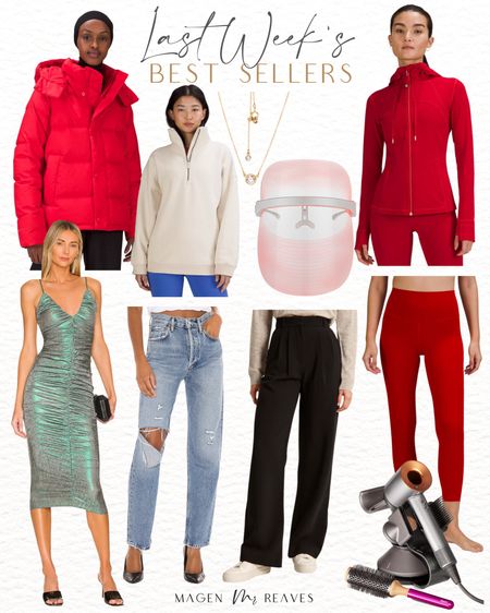 Last Week’s Best Sellers - Jacket - Coat - Outerwear - Winter - Jeans - Pants - Bottoms - Necklace - Jewelry - Dress - Dyson - Dryer

#LTKstyletip #LTKSeasonal #LTKFind