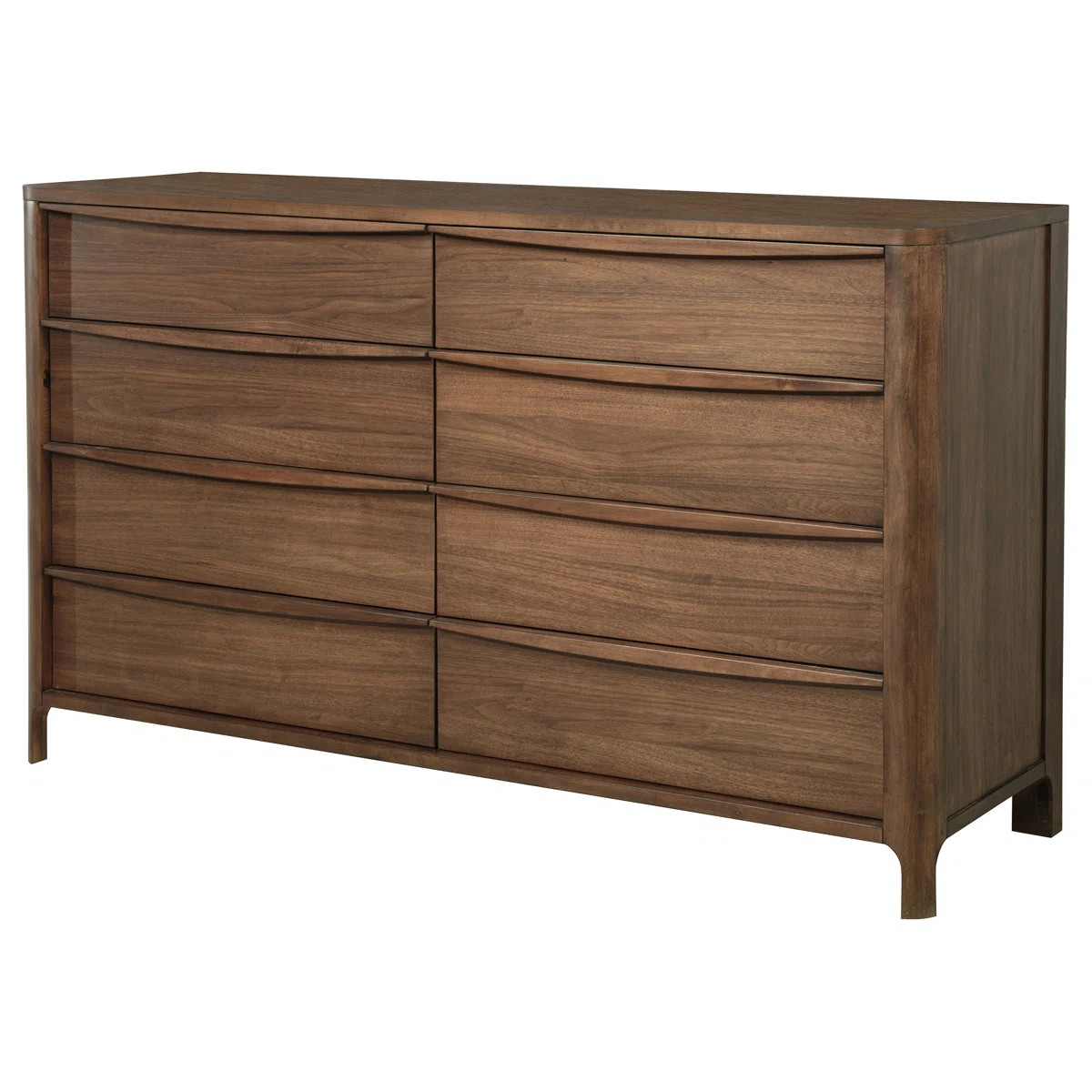 Ilythia 8-drawer Dresser Cabinet Walnut | Wayfair North America
