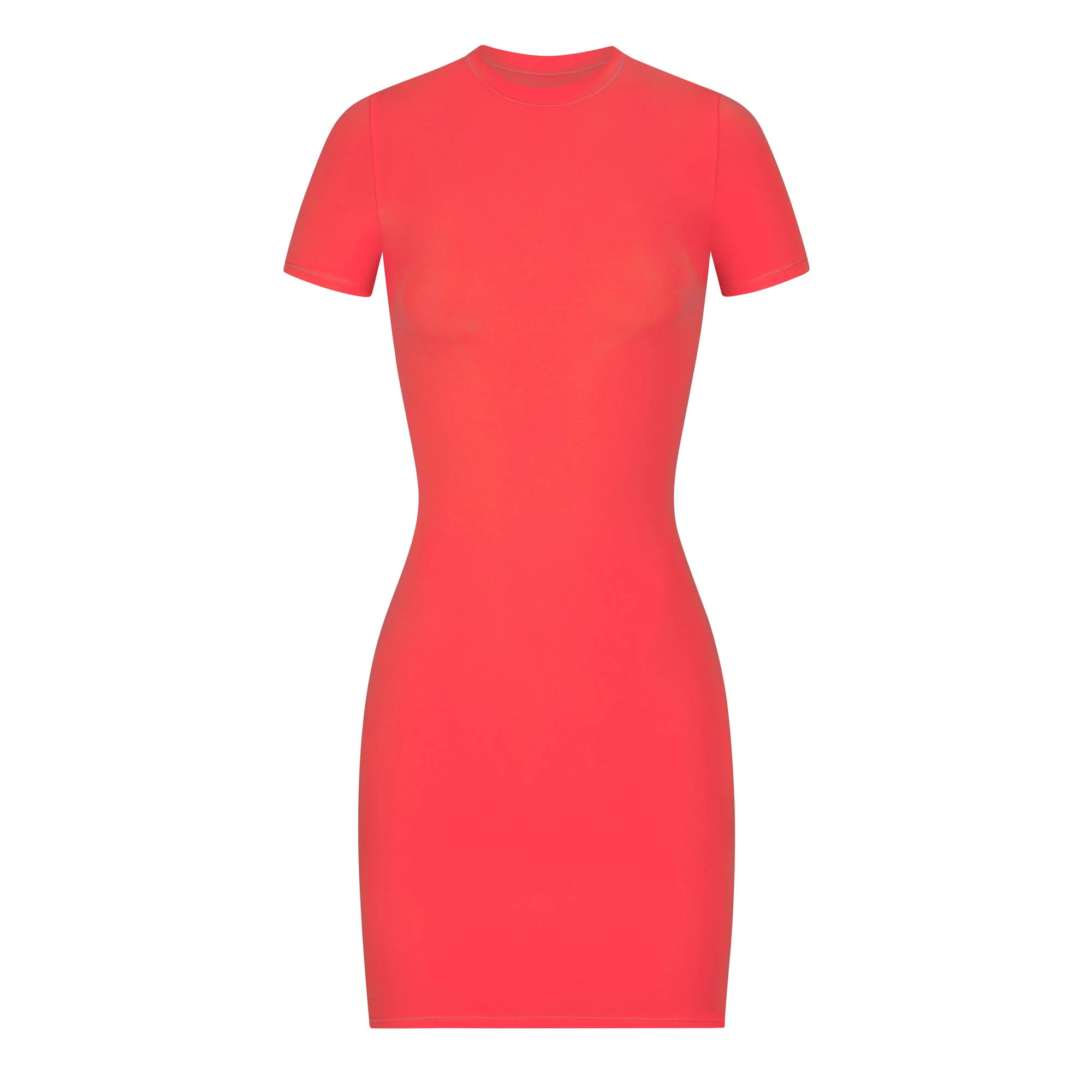 FITS EVERYBODY T-SHIRT MINI DRESS | POPPY | SKIMS (US)